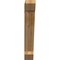 Ekena Millwork Traditional Slat Rough Sawn Bracket, Western Red Cedar, 6"W x 32"D x 38"H BKT06X32X38TRA06RWR - alternate 4
